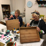 Vintage Fairy Garden Classes Online Upcycling Furniture Painting Classes via Zoom